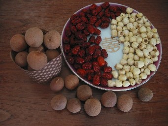 longan, lotus seeds, dates longan, lotus seeds, dates