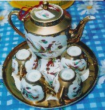 wedding tea set cir 1960-70s.